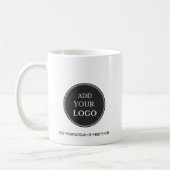 Firmenlogo Modern Kaffeetasse (Links)