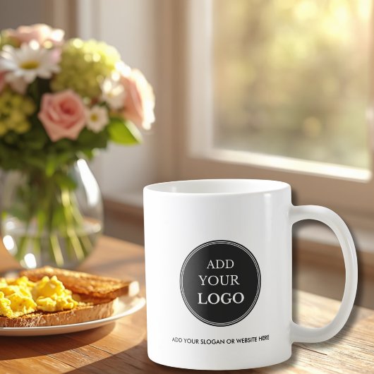 Firmenlogo Modern Kaffeetasse