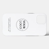 Firmenlogo Modern Minimalistisch Case-Mate iPhone Hülle (Rückseite (Horizontal))