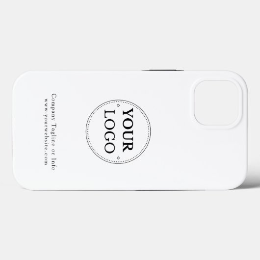 Firmenlogo Modern Minimalistisch Case-Mate iPhone Hülle (Rückseite (Horizontal))