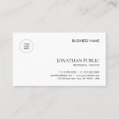 Firmenlogo Modern Template Beruflich Business Visitenkarte (Vorderseite)