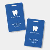 Firmenlogo | Moderne Mitarbeiter Ausweis (Front & Back)