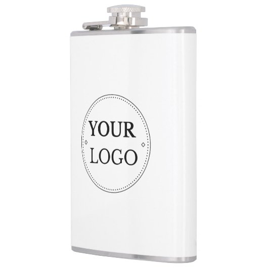 Firmenlogo Moderne Mitarbeiter Flachmann (Links)