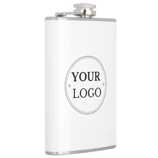 Firmenlogo Moderne Mitarbeiter Flachmann (Rechts)