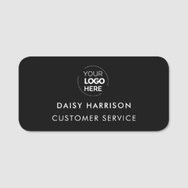 Firmenlogo | Moderne Mitarbeiter Namensschild