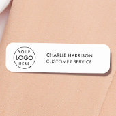 Firmenlogo | Moderne Mitarbeiter Namensschild