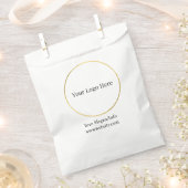 Firmenlogo | Moderne Unternehmensvorlage Geschenktütchen (Ausgeschnitten)