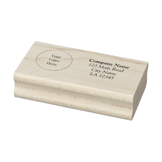 Firmenlogo | Moderne Unternehmensvorlage Gummistempel (Stempel)