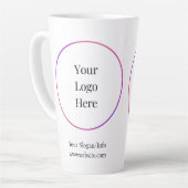 Firmenlogo | Moderne Unternehmensvorlage Milchtasse (Linke Ecke)