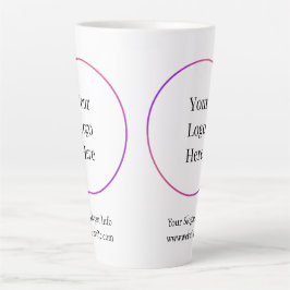 Firmenlogo | Moderne Unternehmensvorlage Milchtasse