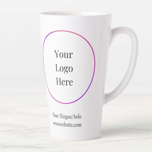 Firmenlogo | Moderne Unternehmensvorlage Milchtasse (Rechts)