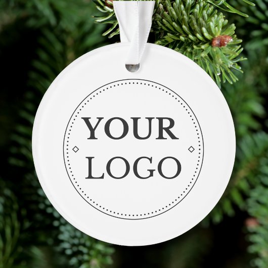 Firmenlogo Moderne Weihnachten Ornament