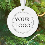 Firmenlogo Moderne Weihnachten Ornament