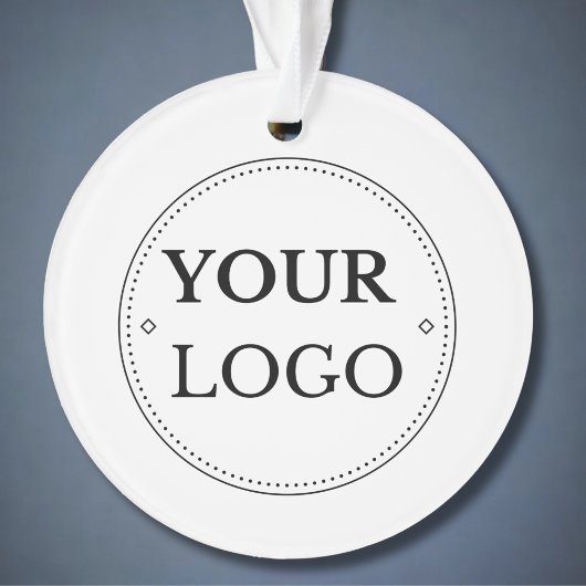 Firmenlogo Moderne Weihnachten Ornament