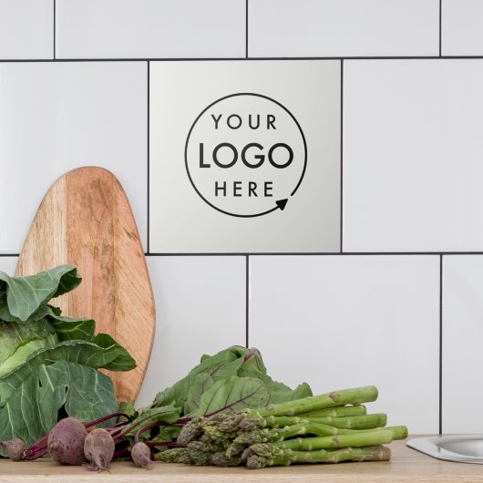 Firmenlogo | Modernes Minimal Beruflich Grau Fliese