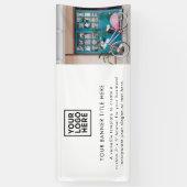 Firmenlogo Modernes Minimalistisches Foto Banner (Vertikal)