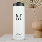 Firmenlogo Modernes Unternehmen mit einfacher Mark Thermosbecher