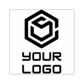 Firmenlogo nach Bedarf hochladen Gummistempel (Prägung)