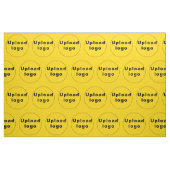 Firmenlogo Nahtloses Muster auf gelbem Stoff (Fat Quarter (45,7 x 55,9 cm))