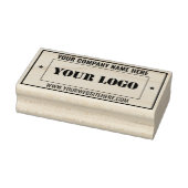 Firmenlogo Name Info Professioneller Stempel Beisp (Stempel)