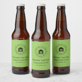 Firmenlogo | Name | Slogan-Website Bierflaschenetikett (Flaschen)