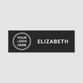 Firmenlogo Namensschild (Vorderseite)