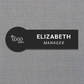 Firmenlogo Namensschild