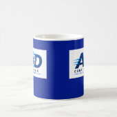 Firmenlogo Navy Kaffeetasse (Mittel)