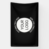 Firmenlogo oder Bild- und Bearbeitungstext Banner (Vertikal)