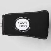 Firmenlogo oder Bild- und Bearbeitungstext Golf Headcover (Vorderseite)