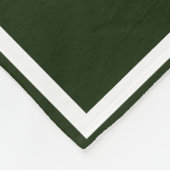 Firmenlogo oder Firmenlogo für "Forest Green" Fleecedecke (Ecke)