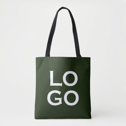 Firmenlogo oder Firmenlogo für "Forest Green" Tasche (Vorderseite)