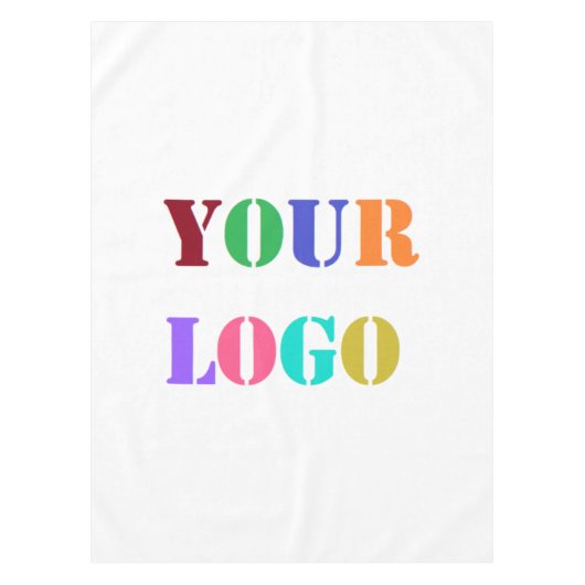 Firmenlogo oder Foto-Business-Tablett Tischdecke (Vorderseite)