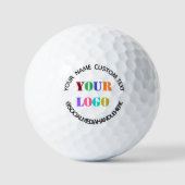 Firmenlogo oder Foto- oder Textgolfbälle Golfball (Vorderseite)