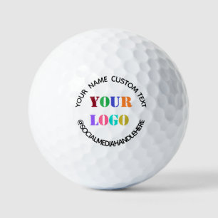 Firmenlogo oder Foto- oder Textgolfbälle Golfball
