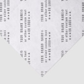 Firmenlogo oder grauer Text Firmenname in Farbe we Seidenpapier (Ausschnitt)