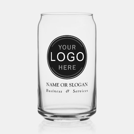 Firmenlogo oder Markenbezeichnung Moderne Beruflic Dosenglas (Vorderseite)