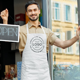 Firmenlogo oder Markenbezeichnung Moderne Beruflic Schürze