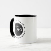 Firmenlogo oder Markenbezeichnung Moderne Beruflic Tasse (Vorderseite Links)
