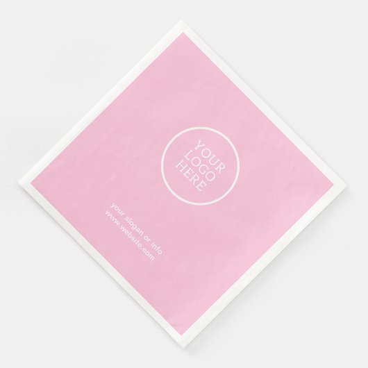 Firmenlogo | Papierservietten (Ecke)