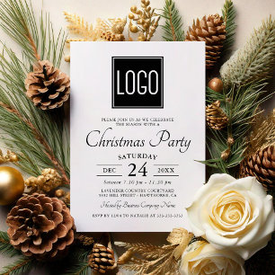 Firmenlogo-Party-Event Einladung