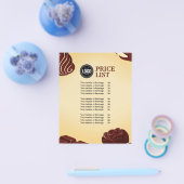 Firmenlogo personalisieren | Chocolate Company Flyer (Einzeln)