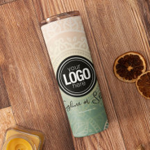 Firmenlogo personalisieren | Elegant Green Yoga
