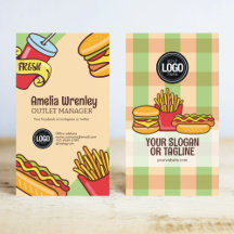 Firmenlogo personalisieren | Hamburger Hotdog Them