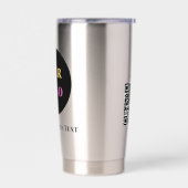 Firmenlogo Personalisierte Geschäftskaffee Thermobecher (Links)