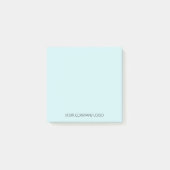 Firmenlogo, personalisierte Post-it-Notizen Post-it Klebezettel (Vorderseite)