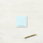 Firmenlogo, personalisierte Post-it-Notizen Post-it Klebezettel (Auf Schreibtisch)