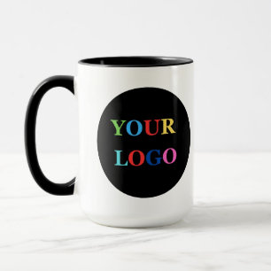 Firmenlogo Personalisierter Business-Kaffee 15 oz Tasse