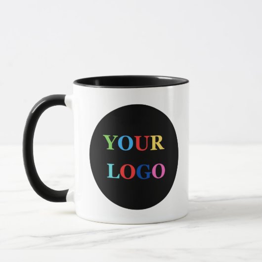 Firmenlogo Personalisierter Geschäftskaffee Tasse (Links)