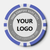 Firmenlogo-Poker-Chips Beispiel Pokerchips (Vorderseite)